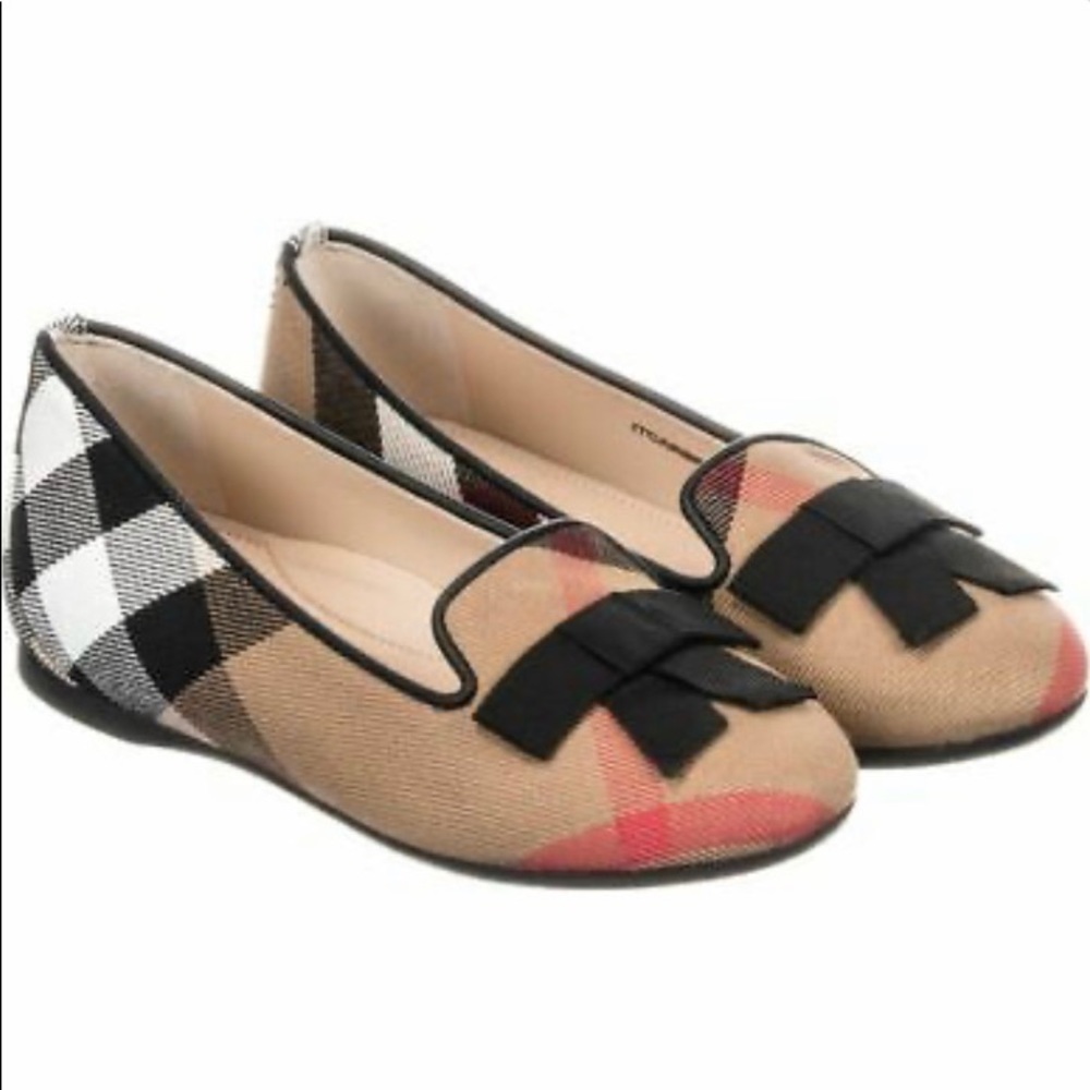 Burberry “ ally bow loafer flat “